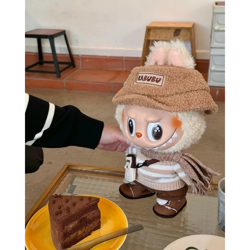 <官方正版>POPMART THE MONSTER LABUBU Dress Be Latte 拿鐵 美拉德 泡泡瑪特-細節圖10