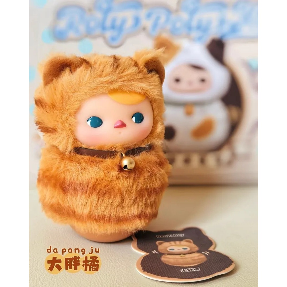 <正版代購>POP MART 泡泡瑪特 PUCKY喵喵 不倒翁系列 糖膠毛絨盲盒-細節圖5