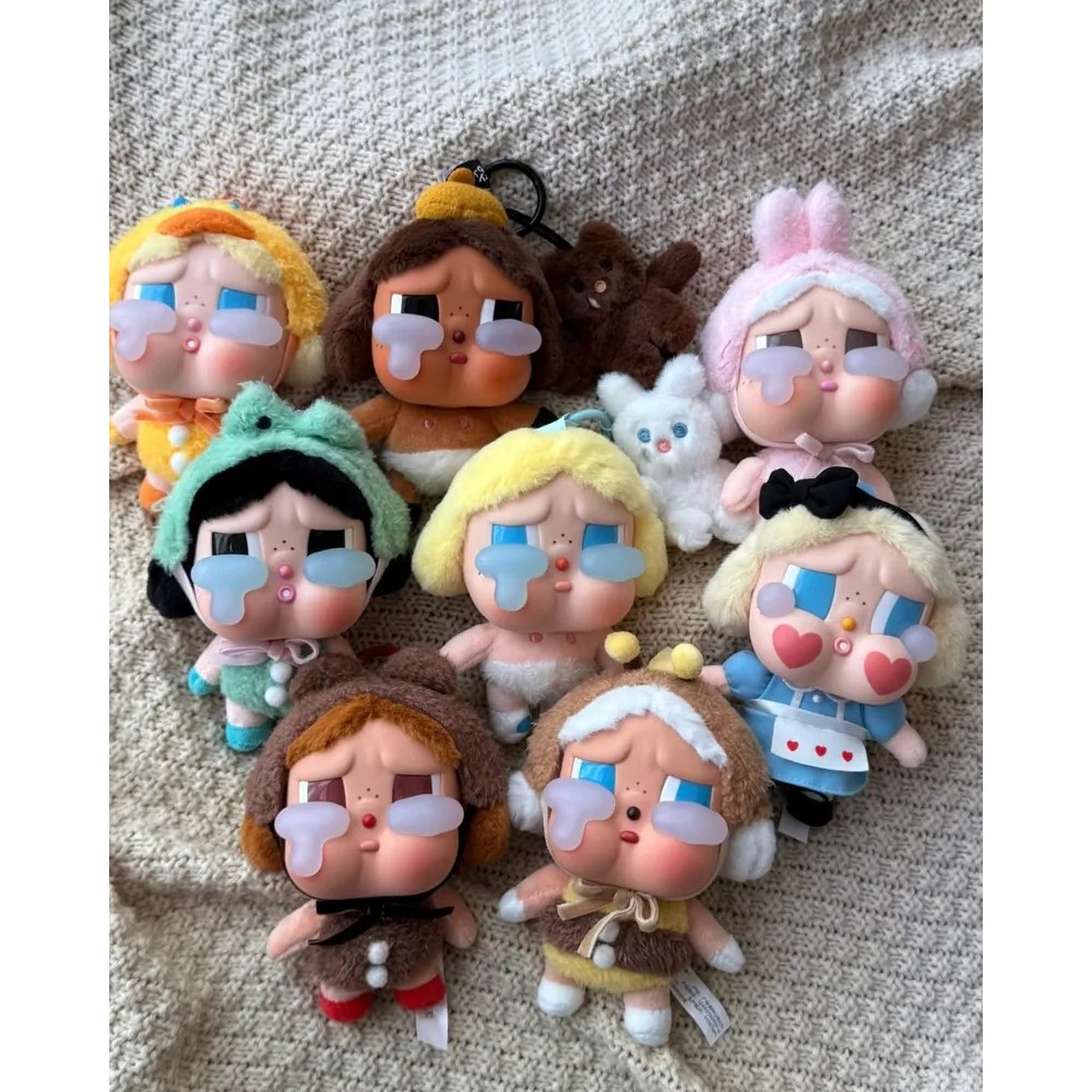 <官方正版授權>POPMART CRYBABY 眼淚工廠系列盲盒 毛絨 哭娃 吊飾 搪膠 泡泡瑪特-細節圖2