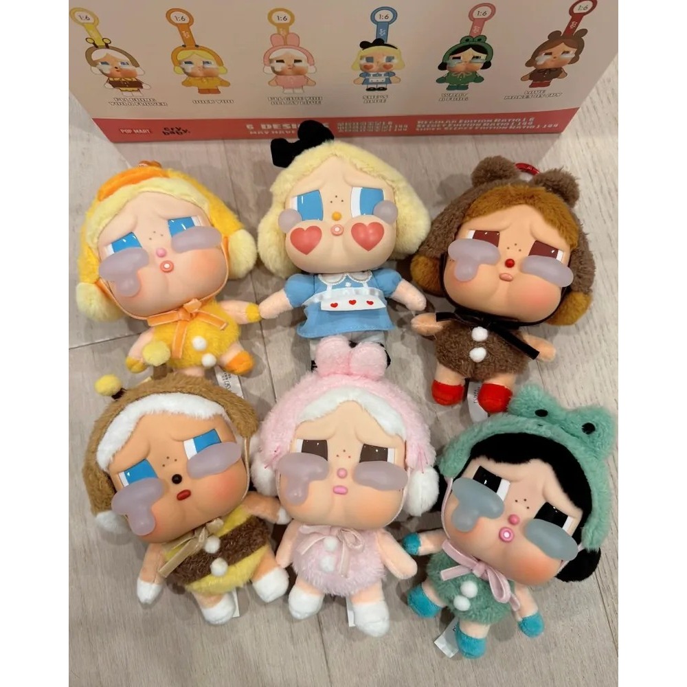 <官方正版授權>POPMART CRYBABY 眼淚工廠系列盲盒 毛絨 哭娃 吊飾 搪膠 泡泡瑪特-細節圖8