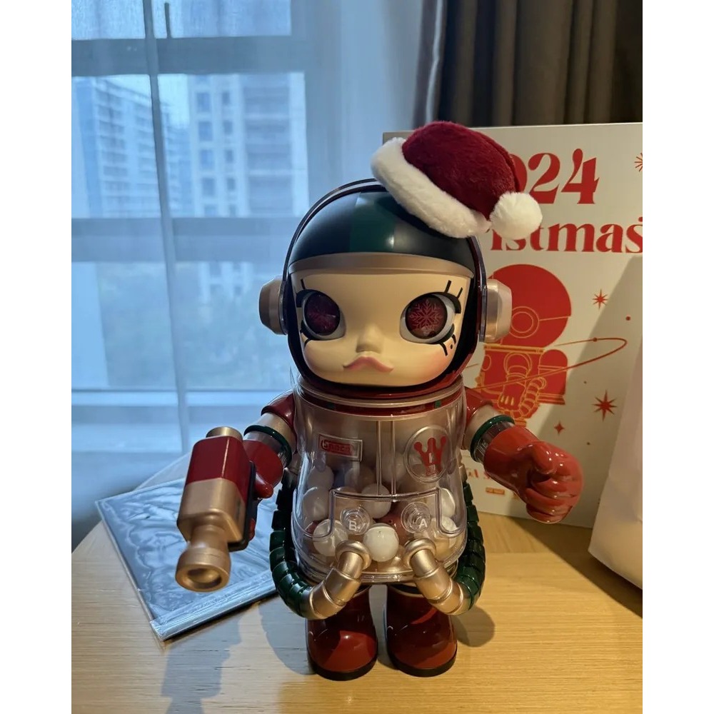 <官方正版>POP MART 泡泡瑪特 MEGA SPACE MOLLY 400% 2024 聖誕 系列 限定-細節圖5