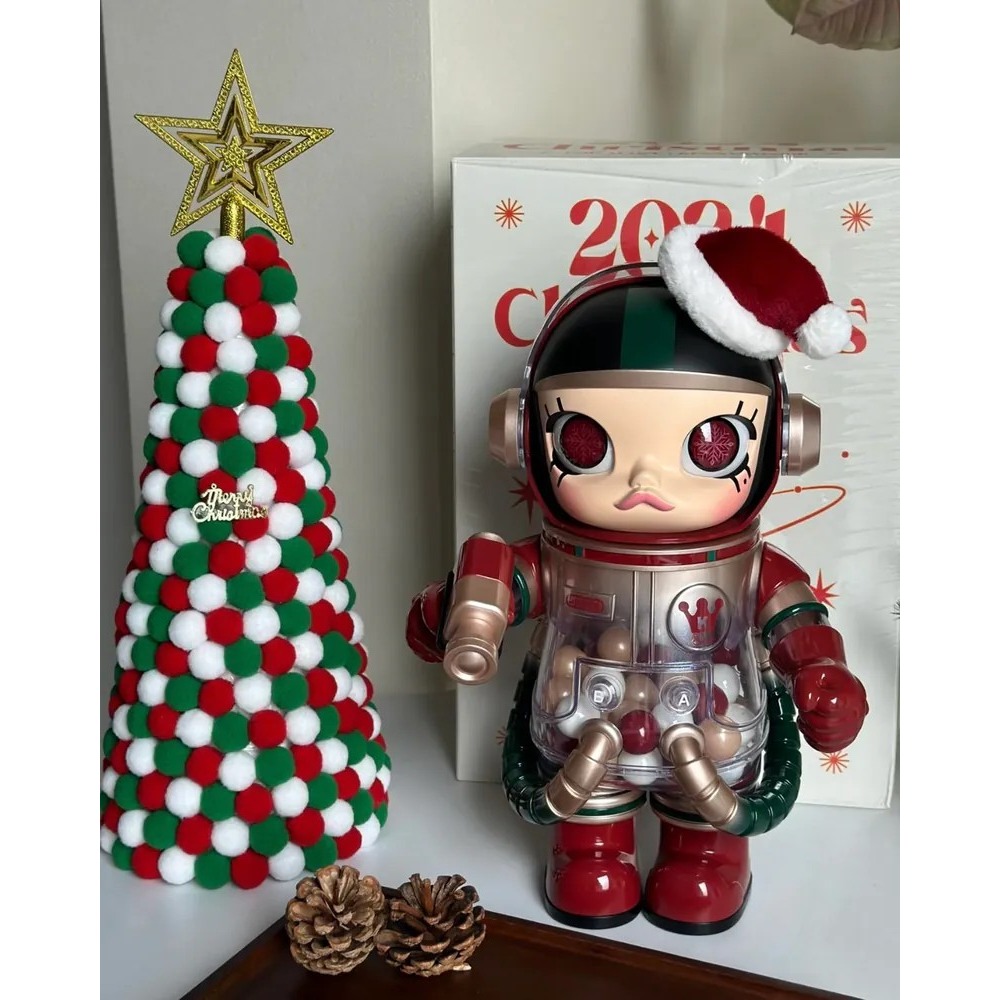 <官方正版>POP MART 泡泡瑪特 MEGA SPACE MOLLY 400% 2024 聖誕 系列 限定-細節圖6