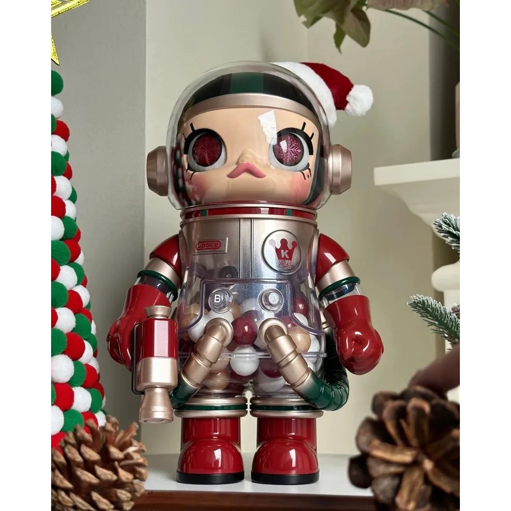 <官方正版>POP MART 泡泡瑪特 MEGA SPACE MOLLY 400% 2024 聖誕 系列 限定-細節圖9