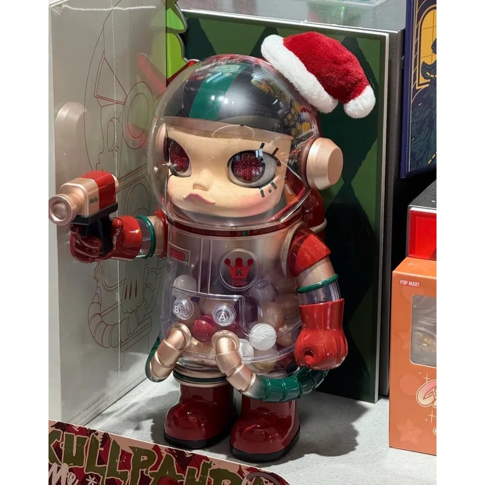 <官方正版>POP MART 泡泡瑪特 MEGA SPACE MOLLY 400% 2024 聖誕 系列 限定-細節圖10