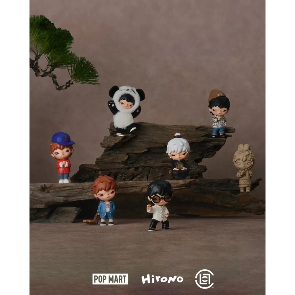 <官方正版授權>POPMART x Clot 泡泡瑪特 聯名 小野 Hirono 中國風 公仔 手辦 盲盒-細節圖2