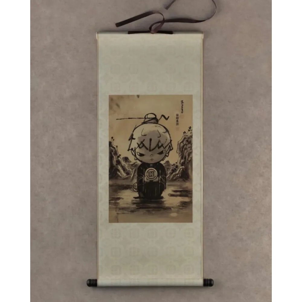 <官方正版授權>POPMART x Clot 泡泡瑪特 聯名 小野 Hirono 中國風 公仔 手辦 盲盒-細節圖5