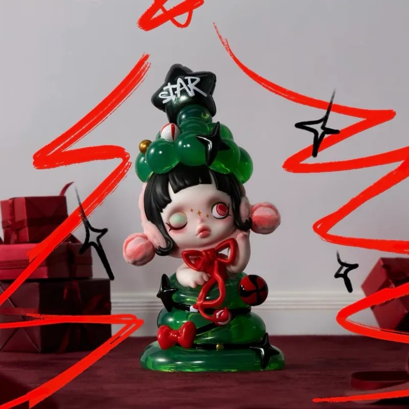 <官方正版授權> POPMART SKULLPANDA 許願時間到系列 SP 泡泡瑪特 盲盒 手辦 聖誕節-細節圖5