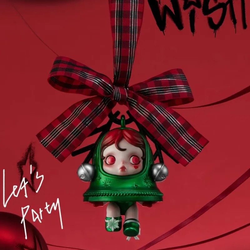 <官方正版授權> POPMART SKULLPANDA 許願時間到系列 SP 泡泡瑪特 盲盒 手辦 聖誕節-細節圖9