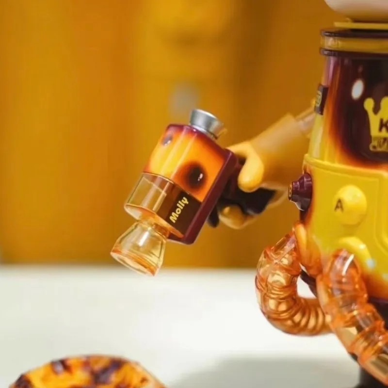 <官方正版授權>POPMART MEGA SPACE MOLLY 葡式蛋塔 400% 澳門限定 葡撻 泡泡瑪特-細節圖4