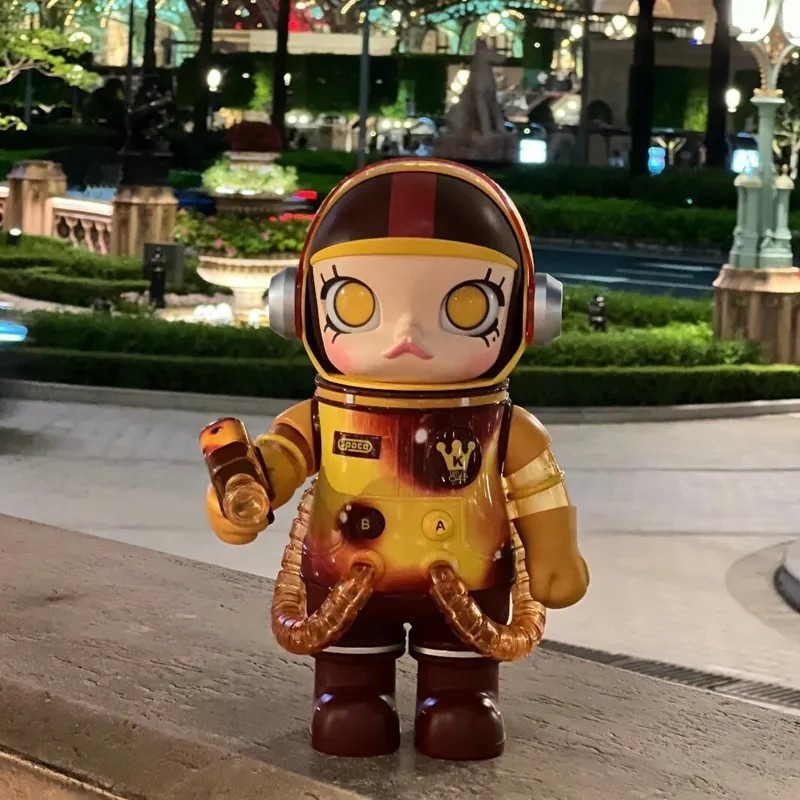 <官方正版授權>POPMART MEGA SPACE MOLLY 葡式蛋塔 400% 澳門限定 葡撻 泡泡瑪特-細節圖5