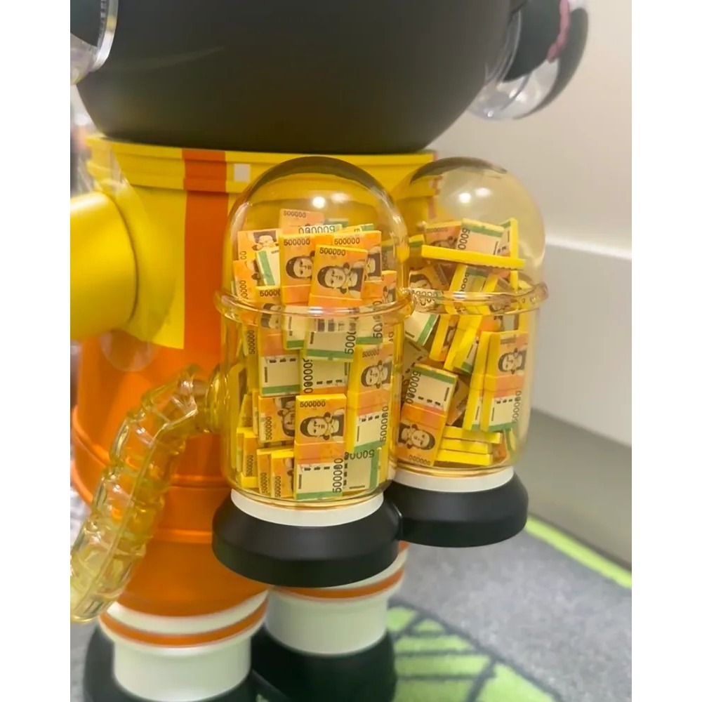 <官方正版授權>POPMART MEGA SPACE MOLLY 魷魚遊戲 400%+100% 泡泡瑪特-細節圖6