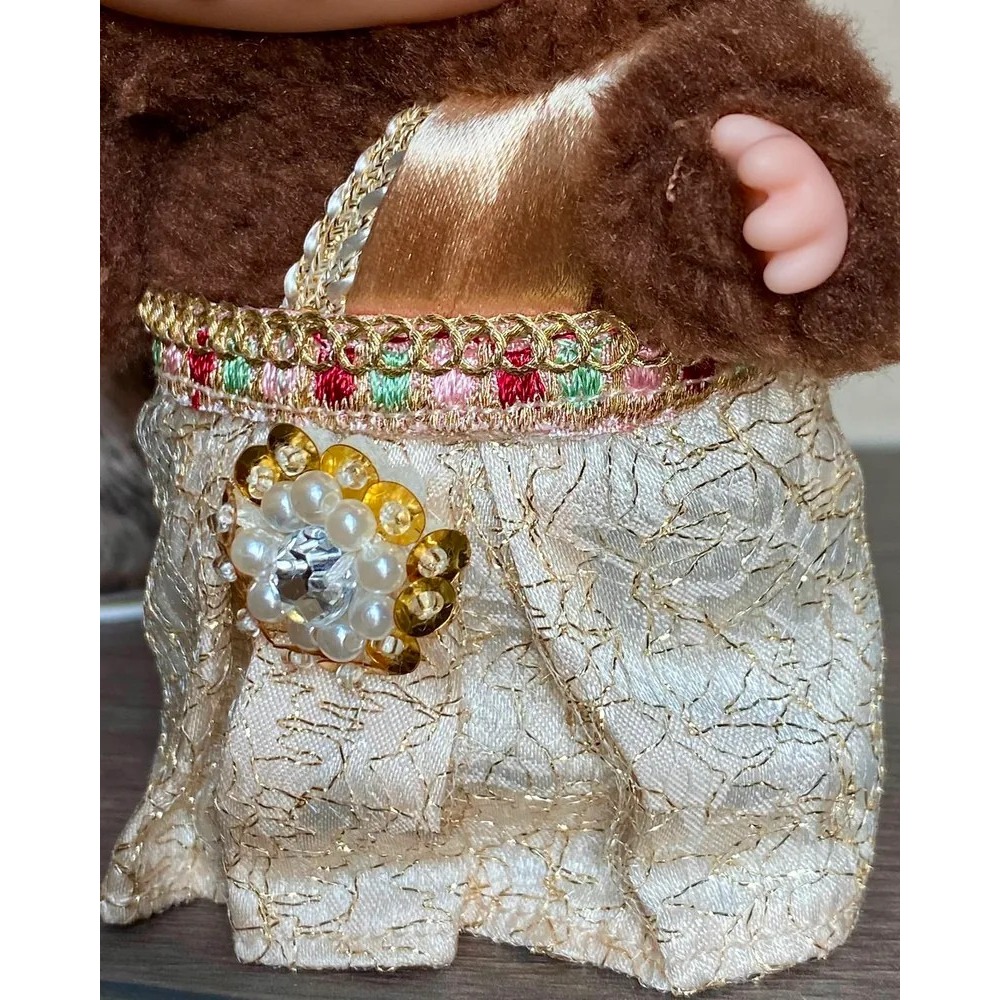 <官方正版>Labubu Good Luck You 泰國限定 搪膠 毛絨 吊飾 泡泡瑪特-細節圖8