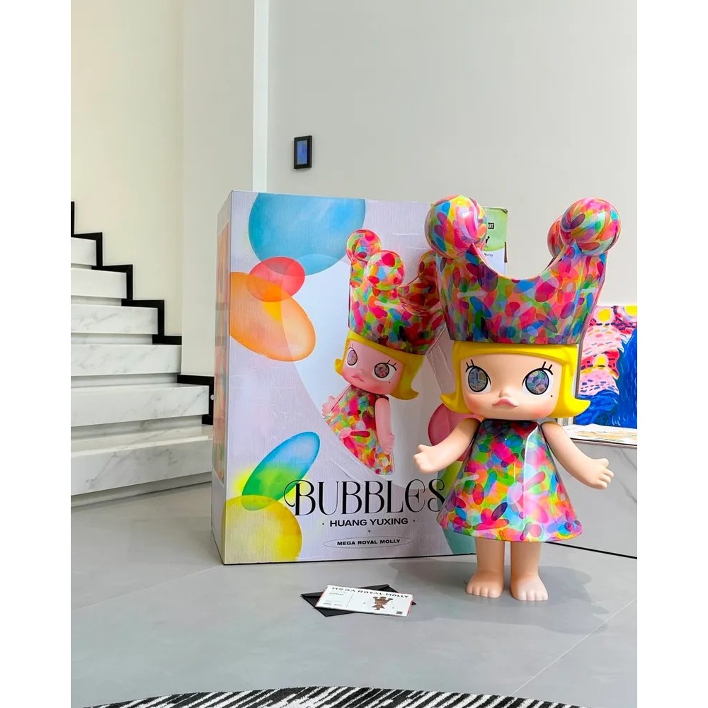 <官方正版授權>MEGA ROYAL MOLLY 氣泡公主 泡泡瑪特 400%/1000%-細節圖7