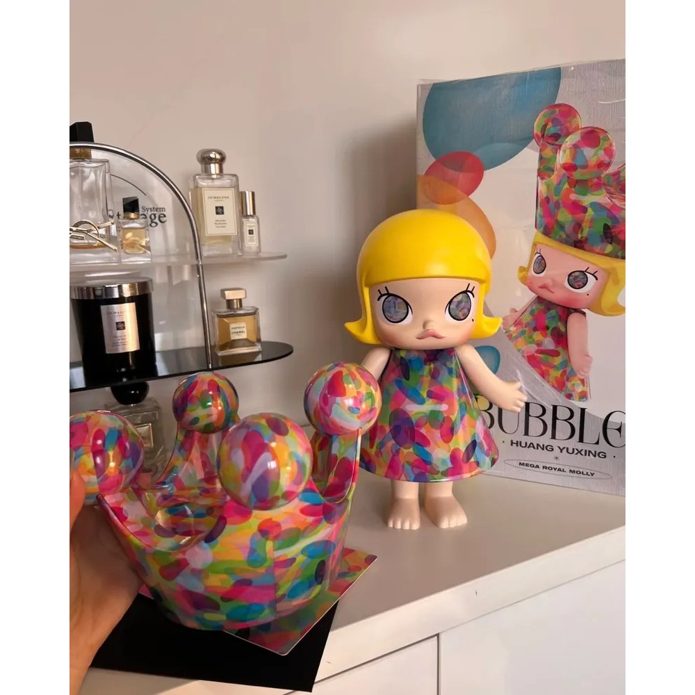 <官方正版授權>MEGA ROYAL MOLLY 氣泡公主 泡泡瑪特 400%/1000%-細節圖9