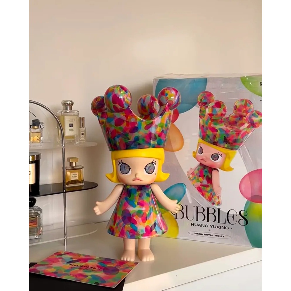 <官方正版授權>MEGA ROYAL MOLLY 氣泡公主 泡泡瑪特 400%/1000%-細節圖11
