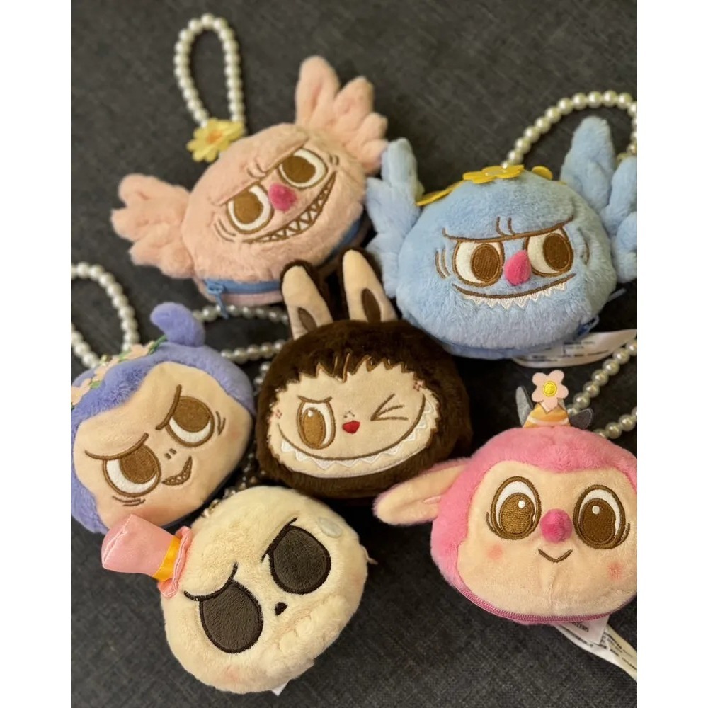 <官方正版授權>POPMART THE MONSTERS LABUBU 毛絨翻翻樂系列 盲盒 吊飾 零錢包 泡泡瑪特-細節圖8