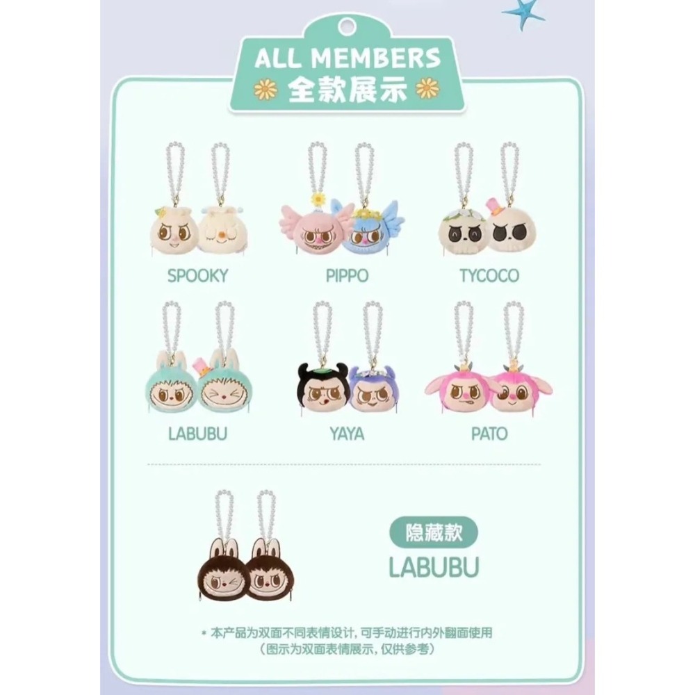 <官方正版授權>POPMART THE MONSTERS LABUBU 毛絨翻翻樂系列 盲盒 吊飾 零錢包 泡泡瑪特-細節圖10
