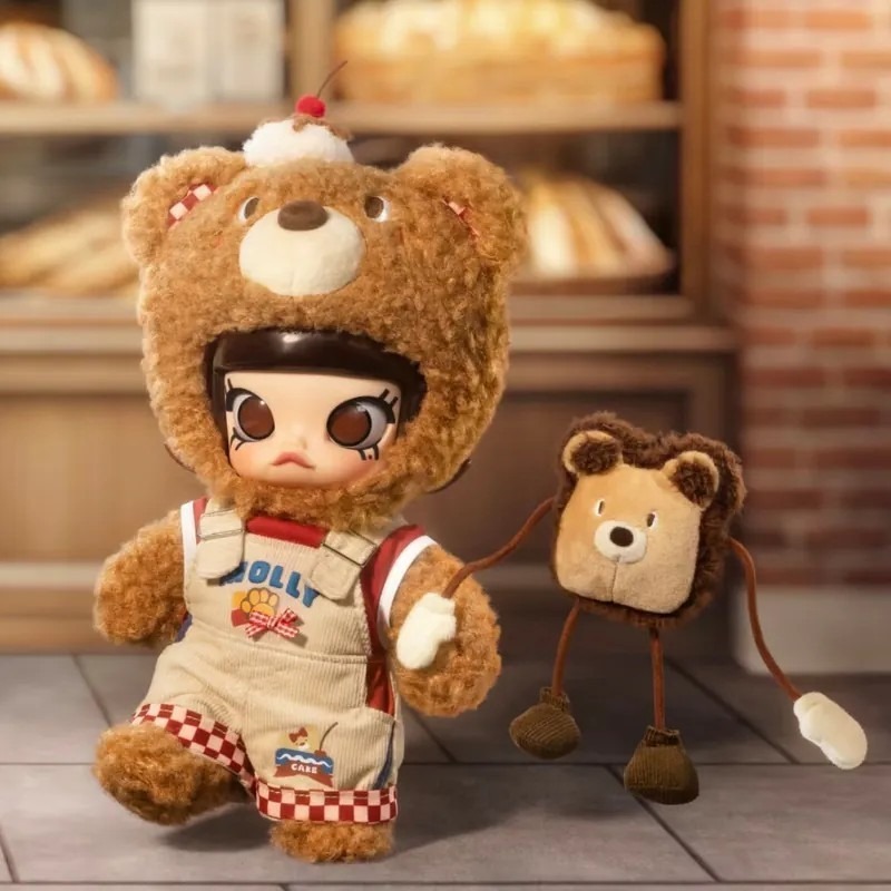 <官方正版授權>POPMART MOLLY Bear Bread Action Figure 小熊麵包1/8 泡泡瑪特-細節圖3