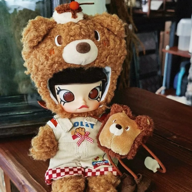 <官方正版授權>POPMART MOLLY Bear Bread Action Figure 小熊麵包1/8 泡泡瑪特-細節圖4