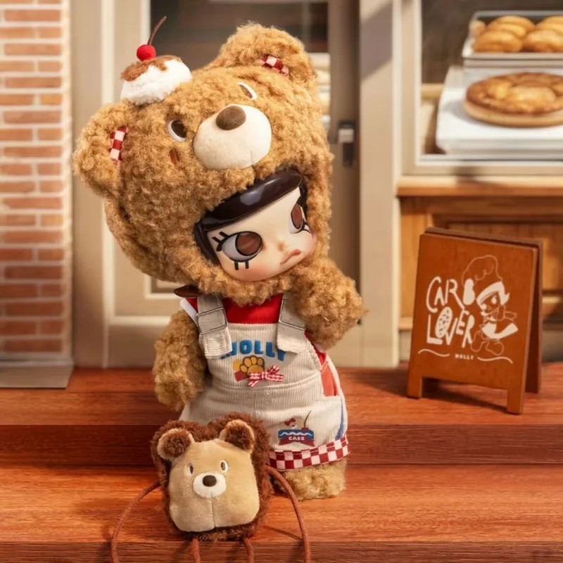 <官方正版授權>POPMART MOLLY Bear Bread Action Figure 小熊麵包1/8 泡泡瑪特-細節圖6