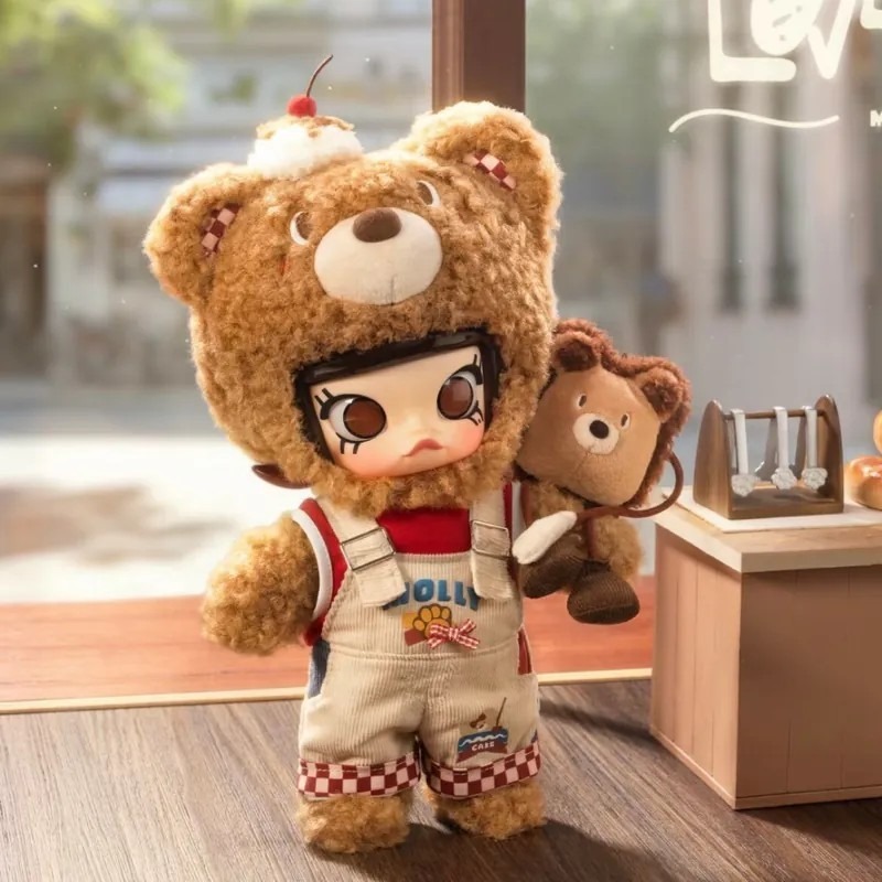 <官方正版授權>POPMART MOLLY Bear Bread Action Figure 小熊麵包1/8 泡泡瑪特-細節圖7