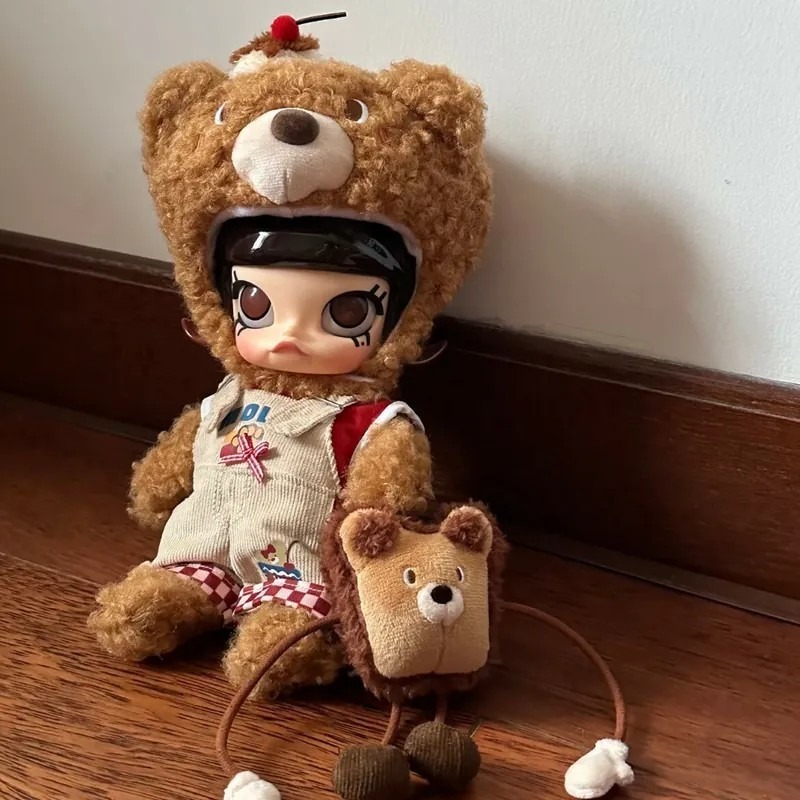 <官方正版授權>POPMART MOLLY Bear Bread Action Figure 小熊麵包1/8 泡泡瑪特-細節圖8