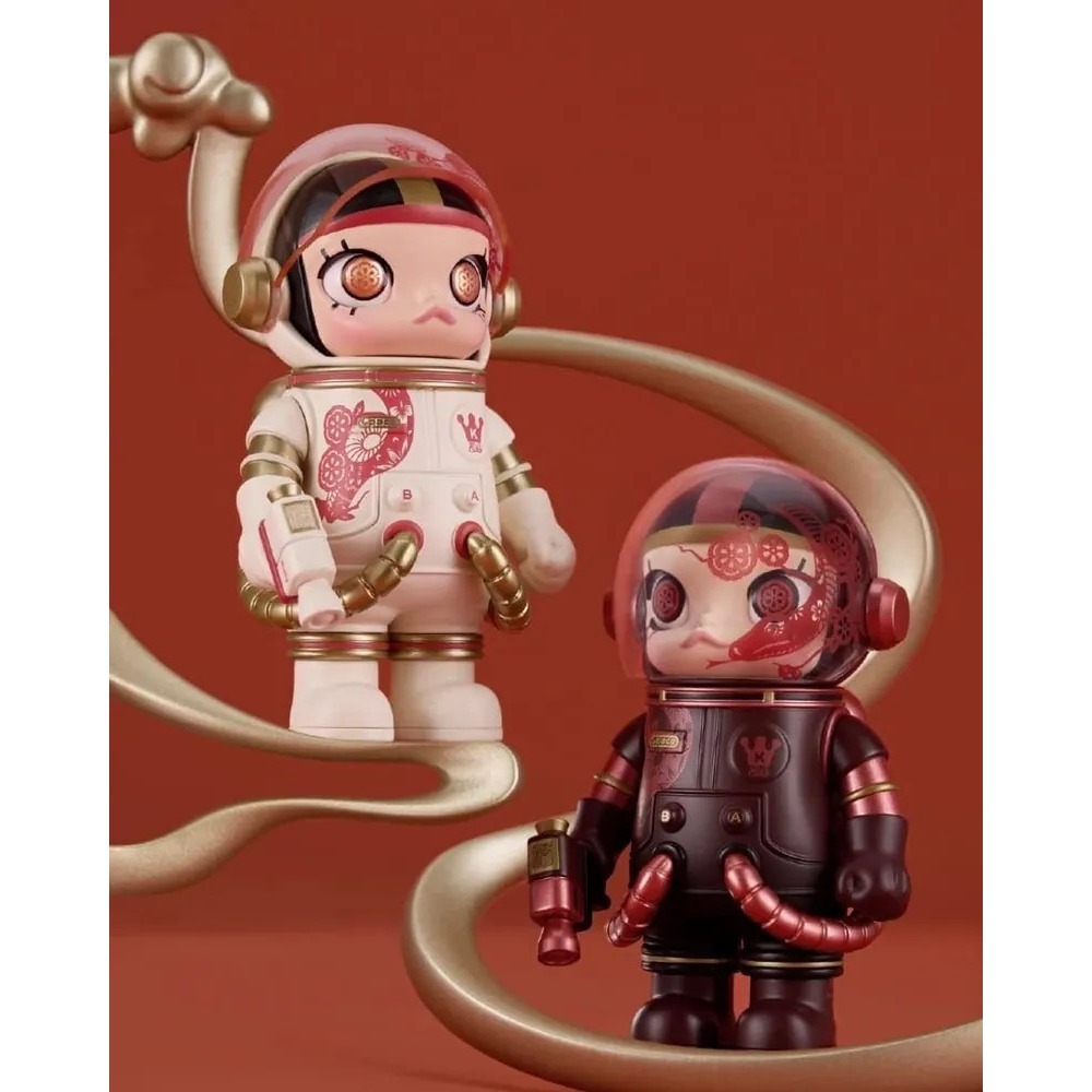 <官方正版授權>POPMART MEGA SPACE MOLLY 100% 2025 蛇年限定🐍 泡泡瑪特-細節圖4