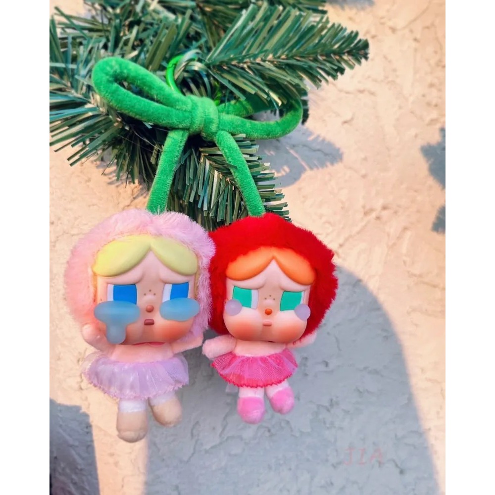 <官方正版授權>POP MART 泡泡瑪特 哭娃 Crybaby 甜在一起 櫻桃 漂浮手辦 吊卡 掛件 吊飾 蝴蝶結-細節圖7