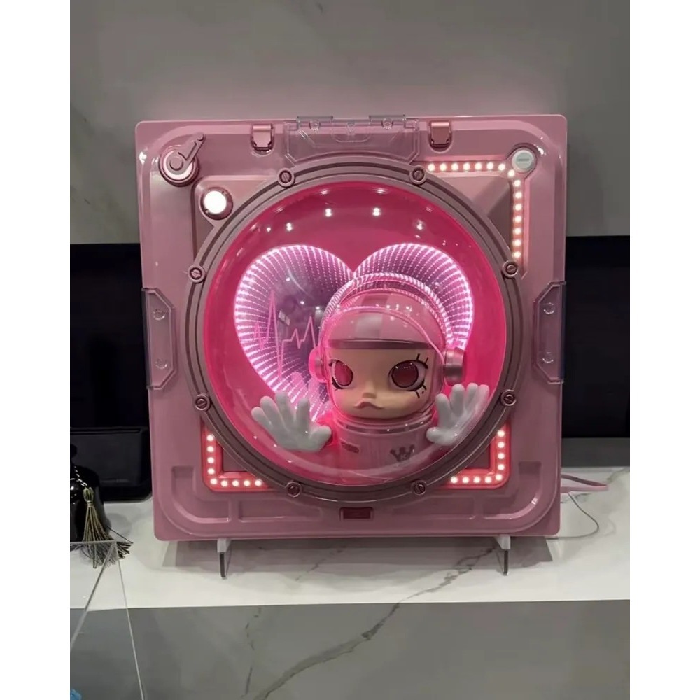 <官方正版授權>POPMART MEGA SPACE MOLLY 心悅 情人節 400%+100% 泡泡瑪特-細節圖4