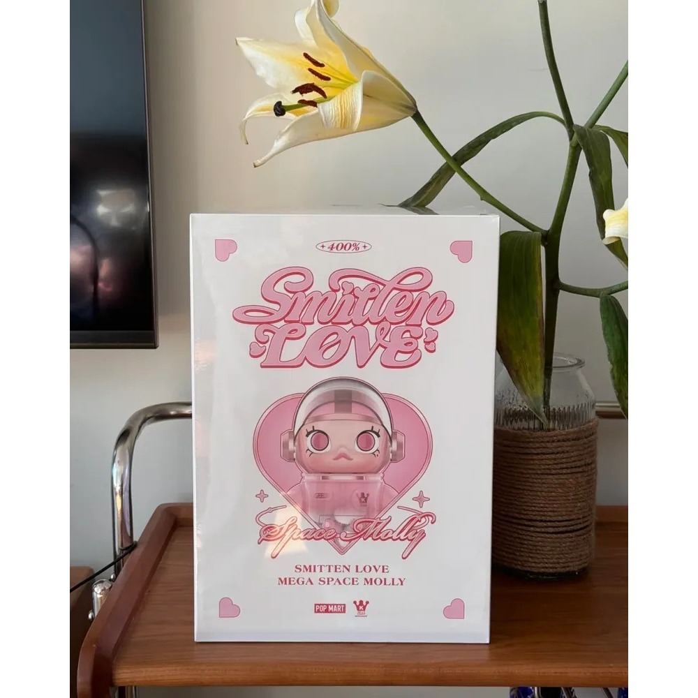 <官方正版授權>POPMART MEGA SPACE MOLLY 心悅 情人節 400%+100% 泡泡瑪特-細節圖5