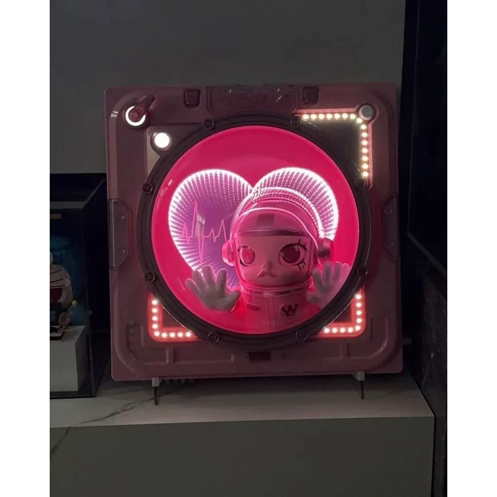 <官方正版授權>POPMART MEGA SPACE MOLLY 心悅 情人節 400%+100% 泡泡瑪特-細節圖8