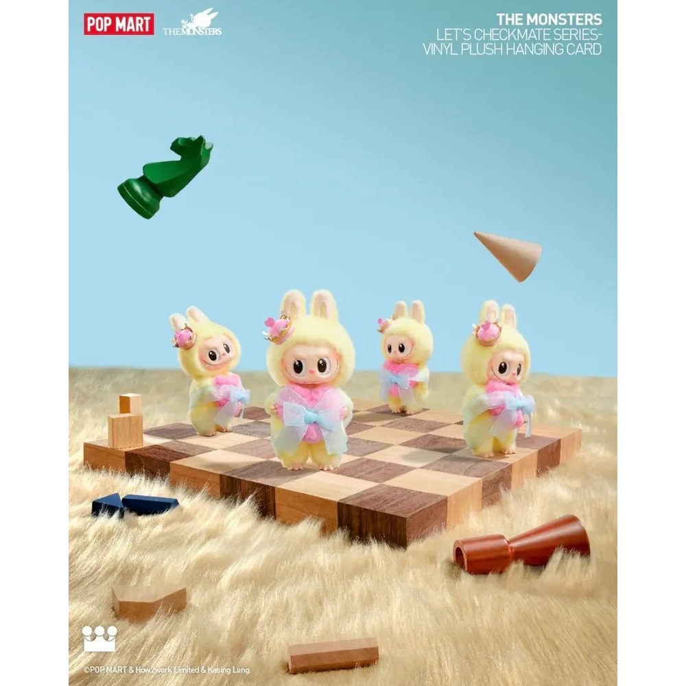 <官方正版授權>POP MART 泡泡瑪特 THE MONSTERS 象棋大冒險系列 LABUBU 國王 皇后-細節圖8
