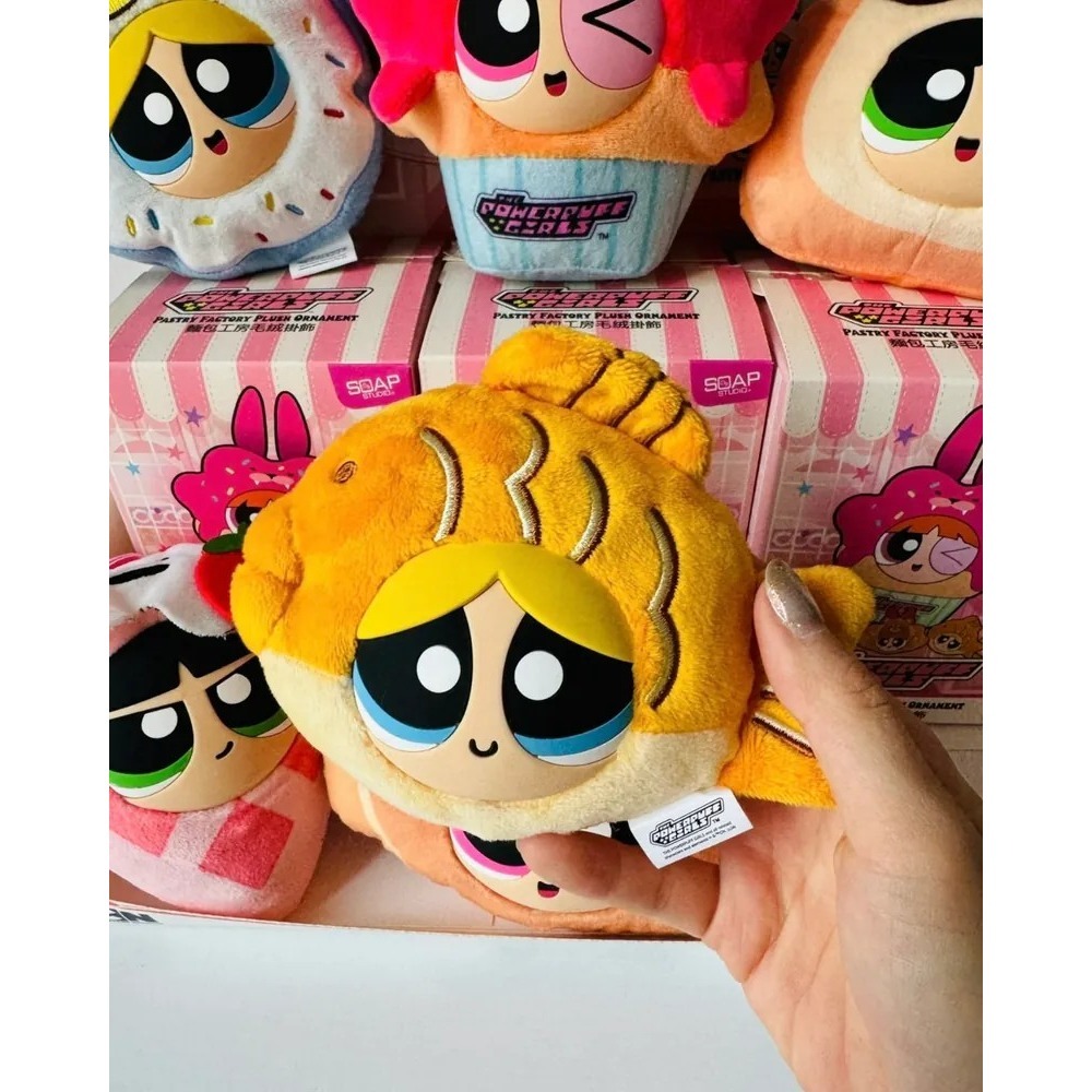 <官方正版授權>飛天小女警 x Soap Studio 麵包工坊 6+1款 吊飾 公仔 鑰匙圈 毛絨 搪膠 泡泡瑪特-細節圖6
