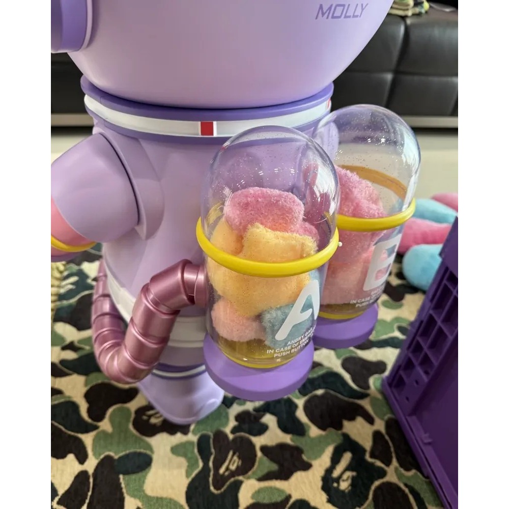 <官方正版授權>POPMART泡泡瑪特 SPACE MOLLY 甜夢熊 400%+100%-細節圖10