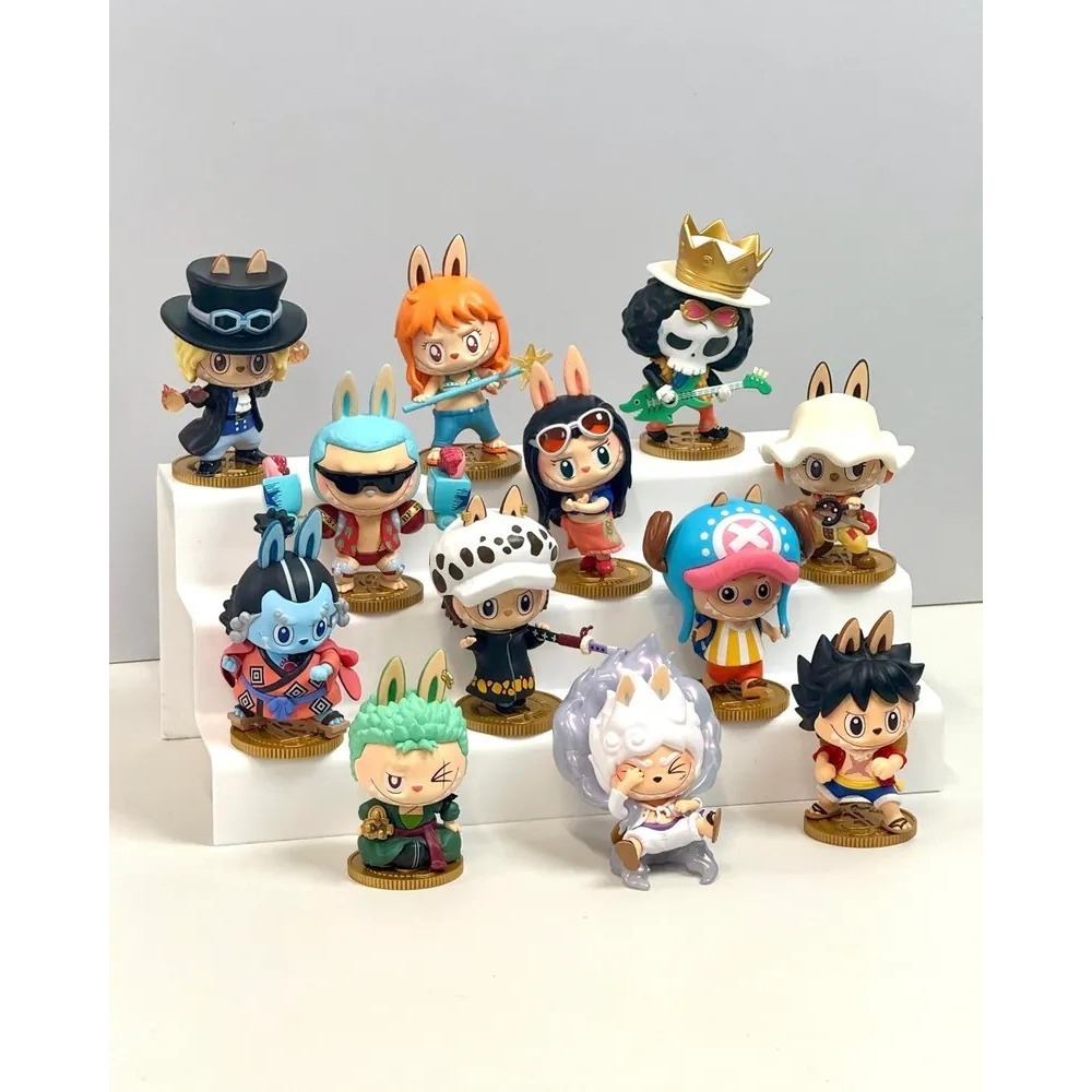 <官方正版>POPMART 泡泡瑪特 拉布布 ONE PIECE 航海王系列 海賊王 labubu 公仔 盲盒-細節圖3