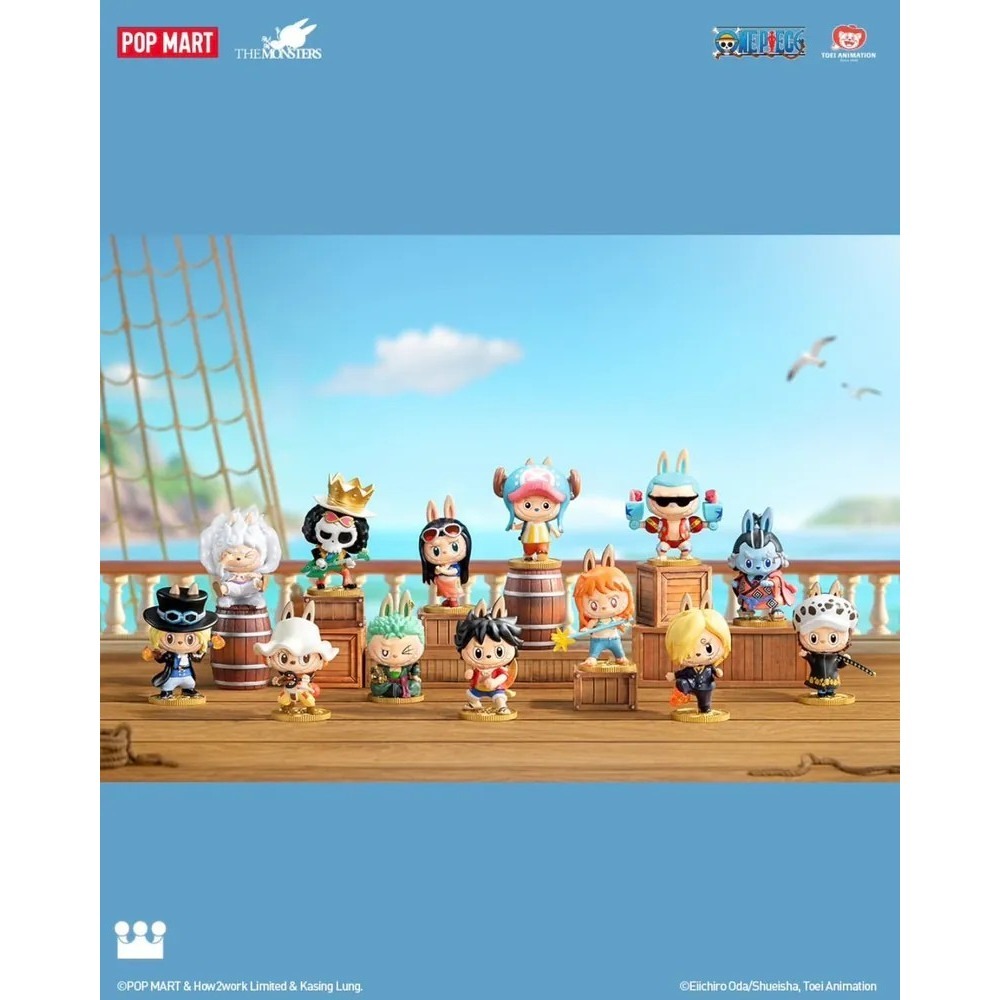 <官方正版>POPMART 泡泡瑪特 拉布布 ONE PIECE 航海王系列 海賊王 labubu 公仔 盲盒-細節圖8