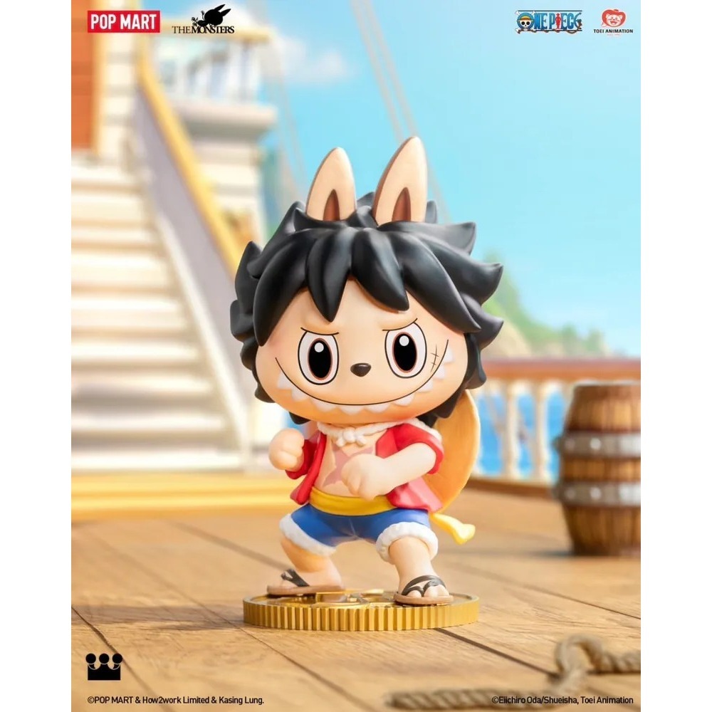 <官方正版>POPMART 泡泡瑪特 拉布布 ONE PIECE 航海王系列 海賊王 labubu 公仔 盲盒-細節圖10