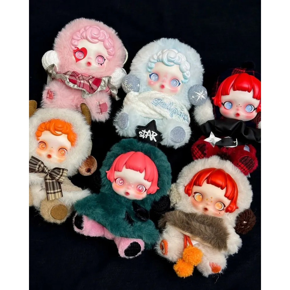 <官方正版授權>POPMART SKULLPANDA SP 冬日樂章 毛絨 掛件 吊飾 盲盒 泡泡瑪特 公仔-細節圖3