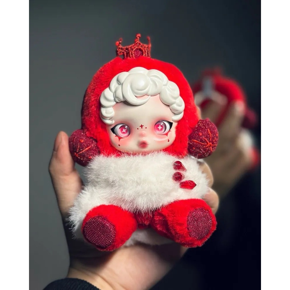 <官方正版授權>POPMART SKULLPANDA SP 冬日樂章 毛絨 掛件 吊飾 盲盒 泡泡瑪特 公仔-細節圖4