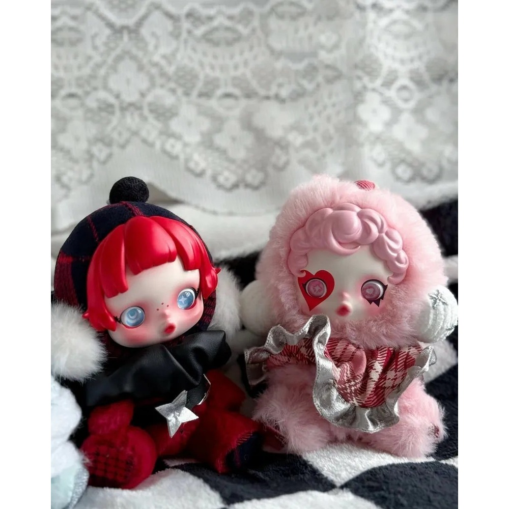 <官方正版授權>POPMART SKULLPANDA SP 冬日樂章 毛絨 掛件 吊飾 盲盒 泡泡瑪特 公仔-細節圖5