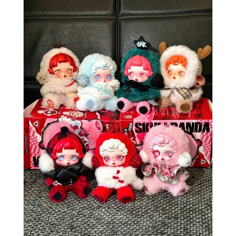<官方正版授權>POPMART SKULLPANDA SP 冬日樂章 毛絨 掛件 吊飾 盲盒 泡泡瑪特 公仔-細節圖10
