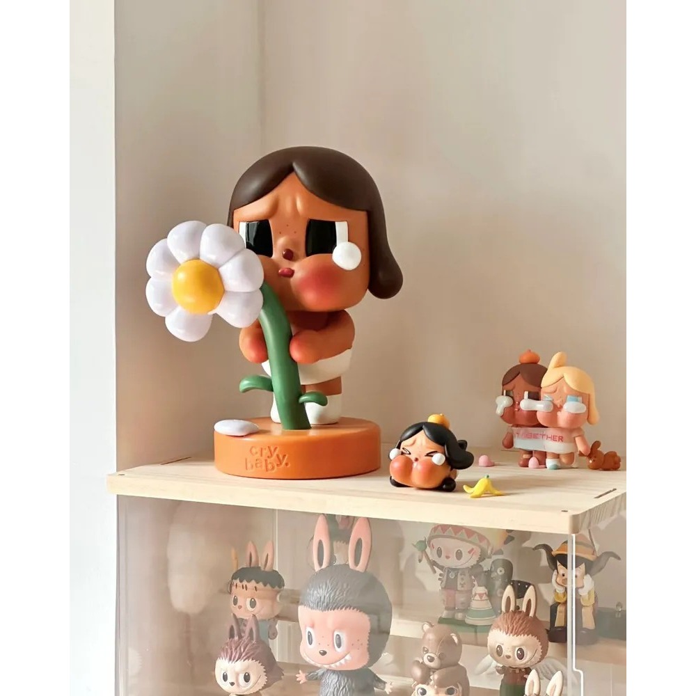 <官方正版授權>POPMART 泡泡瑪特 CRYBABY 哭娃 悲傷俱樂部系列 小雛菊手燈 夜燈-細節圖4