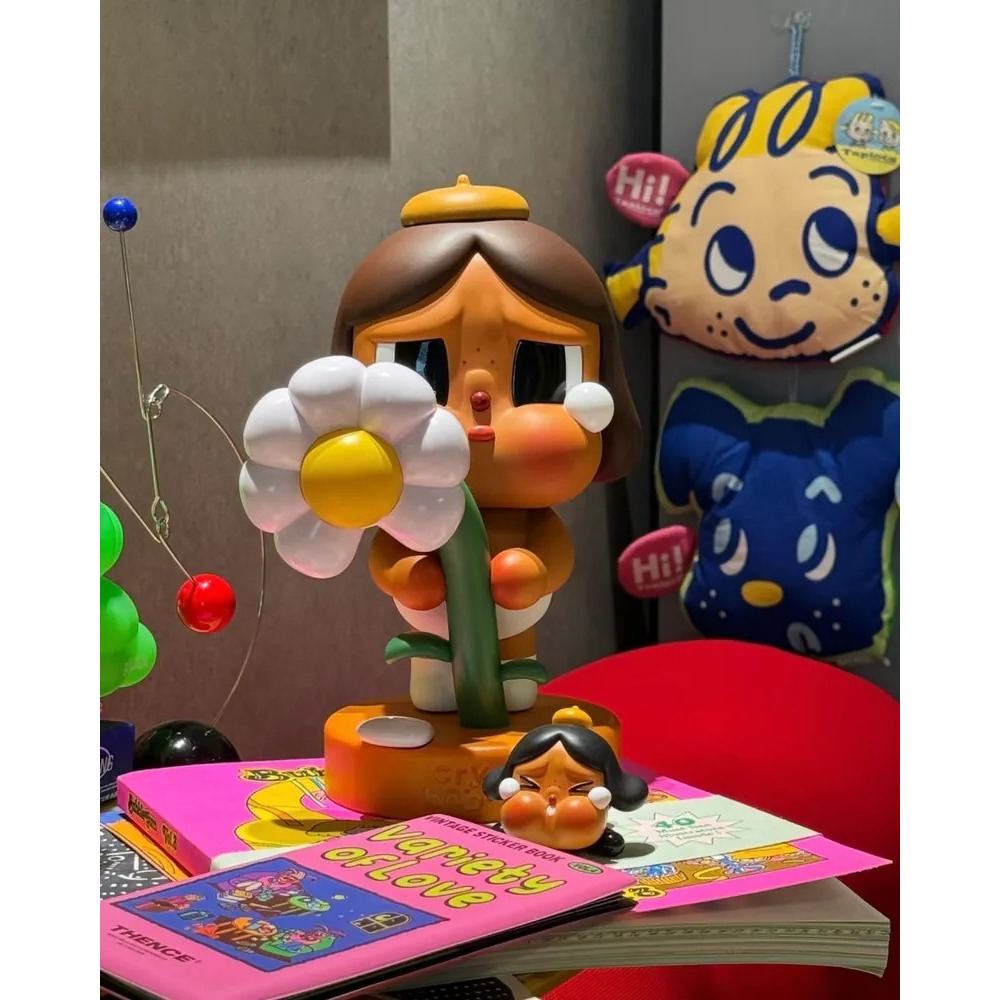 <官方正版授權>POPMART 泡泡瑪特 CRYBABY 哭娃 悲傷俱樂部系列 小雛菊手燈 夜燈-細節圖7