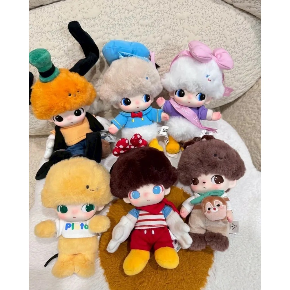 <官方正版授權>POPMART 泡泡瑪特 Dimoo World x 迪士尼 搪膠毛絨吊飾 公仔 盲盒-細節圖2