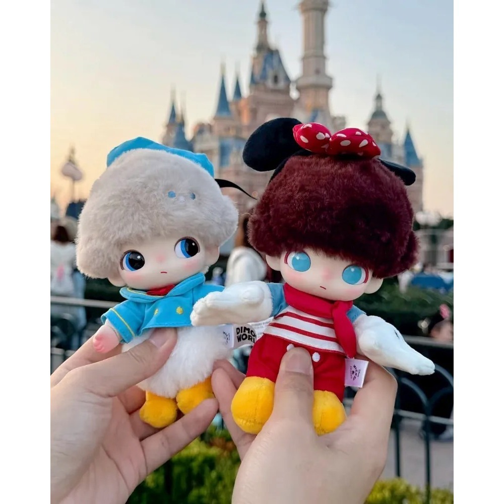 <官方正版授權>POPMART 泡泡瑪特 Dimoo World x 迪士尼 搪膠毛絨吊飾 公仔 盲盒-細節圖4
