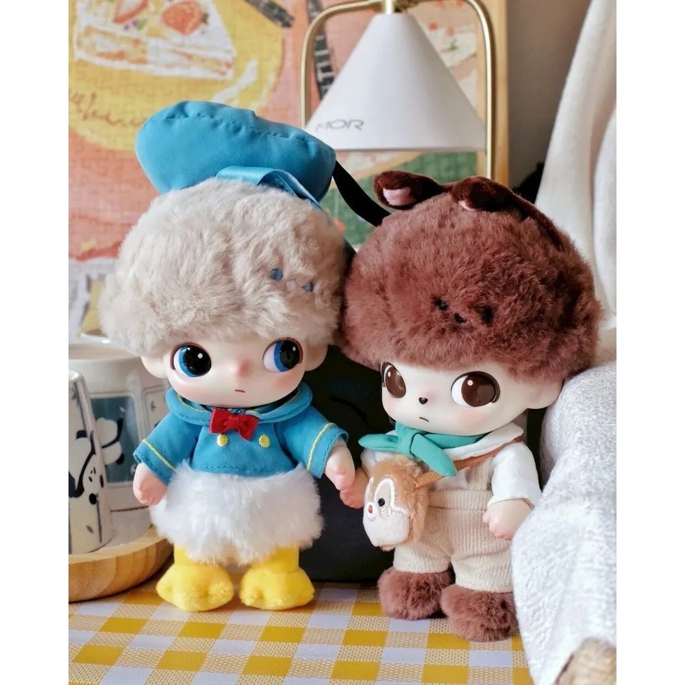 <官方正版授權>POPMART 泡泡瑪特 Dimoo World x 迪士尼 搪膠毛絨吊飾 公仔 盲盒-細節圖9