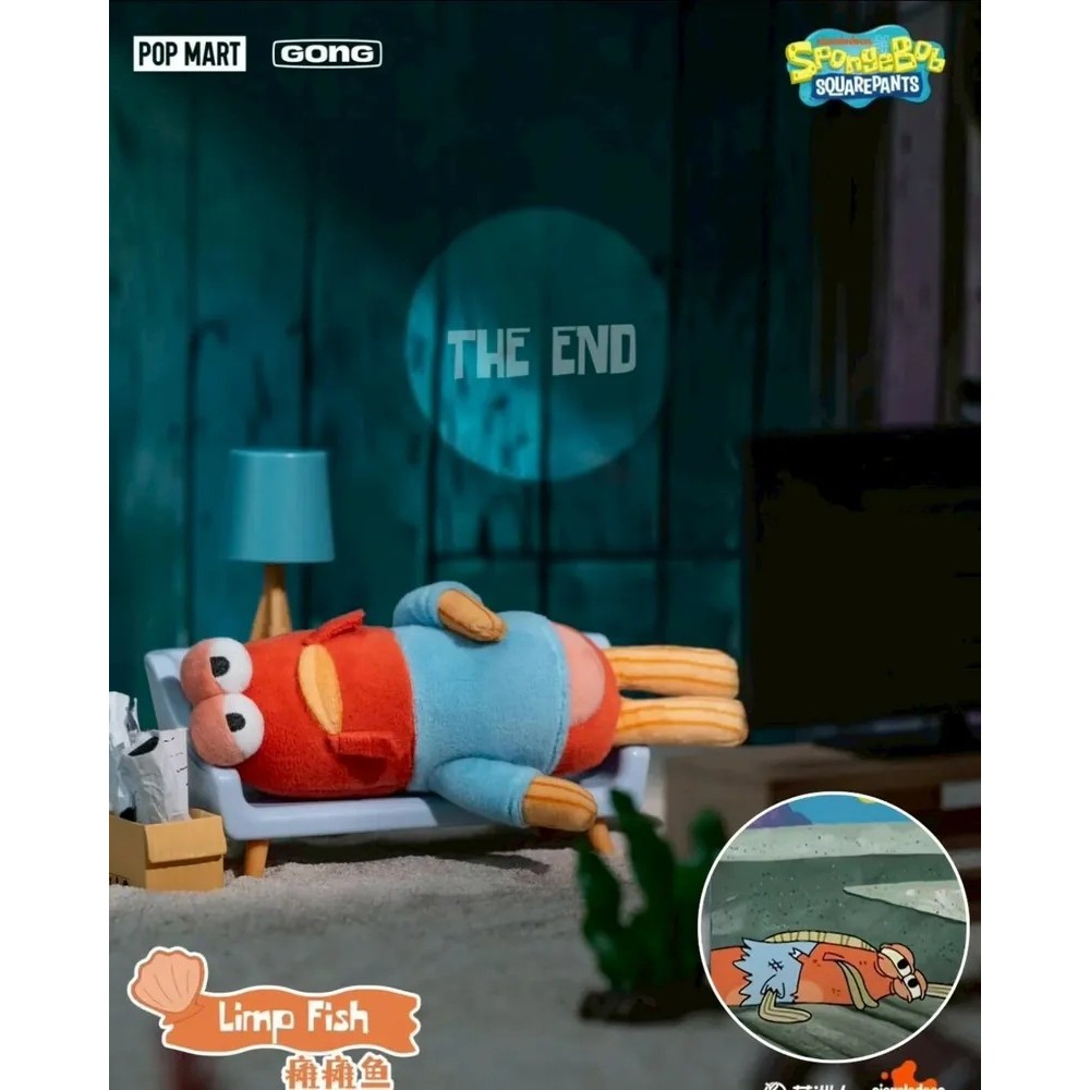 <官方正版授權>POPMART 泡泡瑪特 海綿寶寶 比奇堡的居民們系列盲盒 吊飾-細節圖9