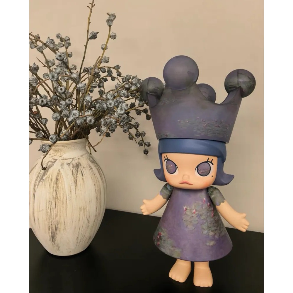 <官方正版>POPMART 泡泡瑪特 MEGA ROYAL MOLLY 睡蓮 400% 1000%-細節圖6