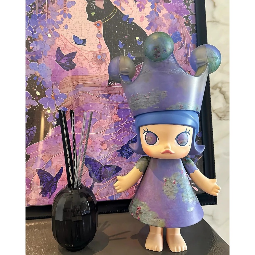 <官方正版>POPMART 泡泡瑪特 MEGA ROYAL MOLLY 睡蓮 400% 1000%-細節圖9