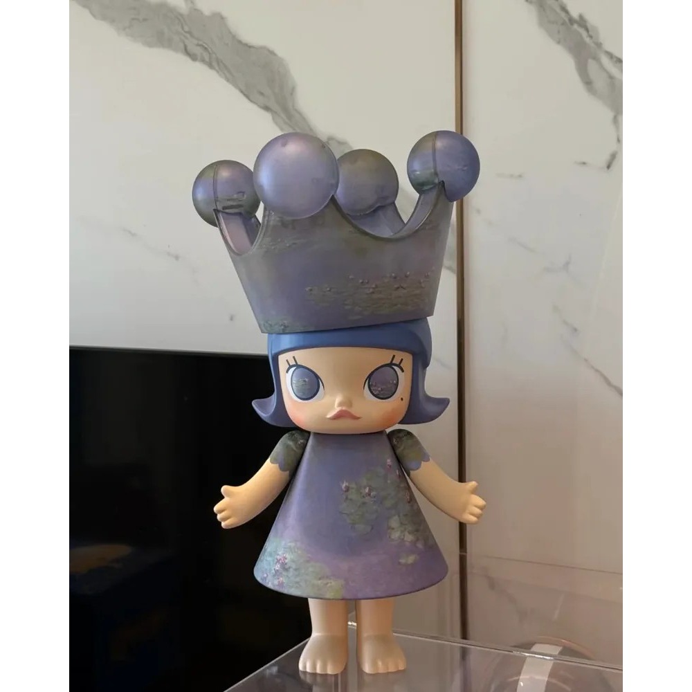 <官方正版>POPMART 泡泡瑪特 MEGA ROYAL MOLLY 睡蓮 400% 1000%-細節圖10